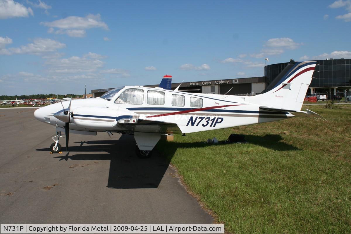 N731P, 2001 Raytheon Aircraft Company 58 C/N TH-1997, Beech 58