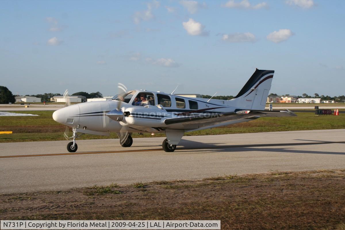 N731P, 2001 Raytheon Aircraft Company 58 C/N TH-1997, Beech 58