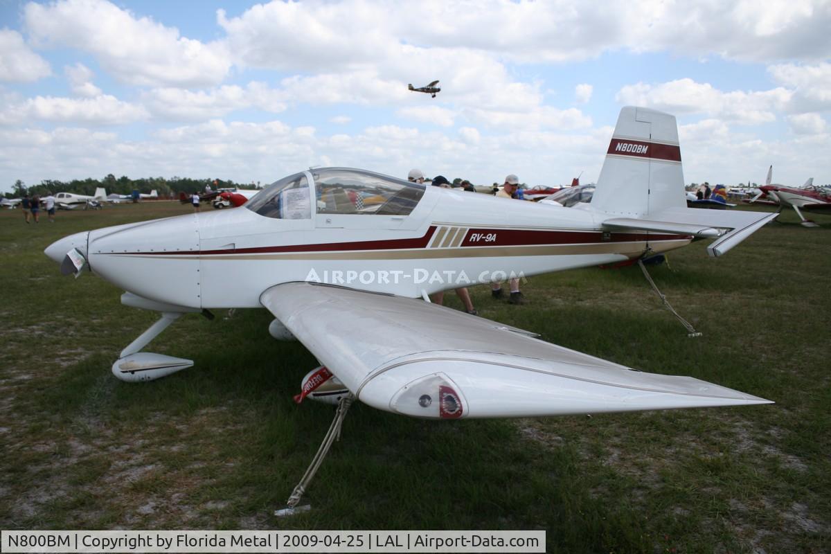 N800BM, 2008 Vans RV-9A C/N 90841, RV-9A