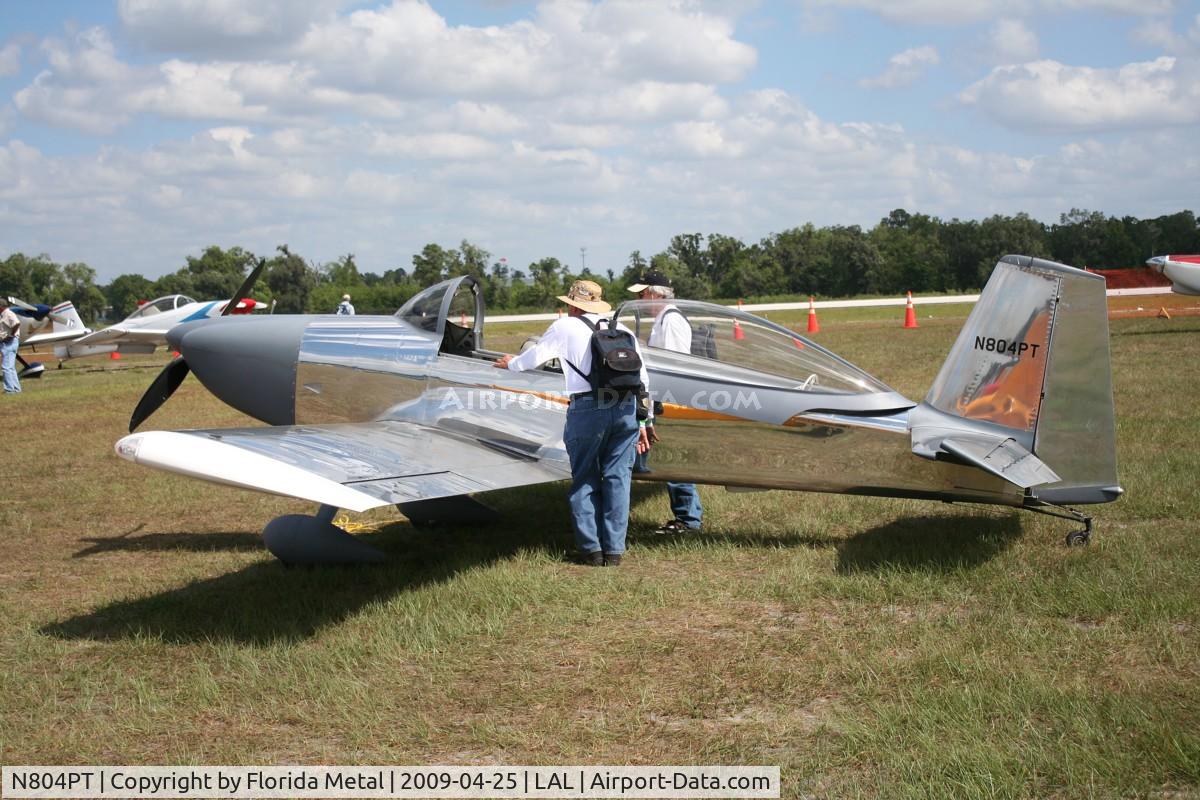 N804PT, 2007 Vans RV-8 C/N 82265, RV-8
