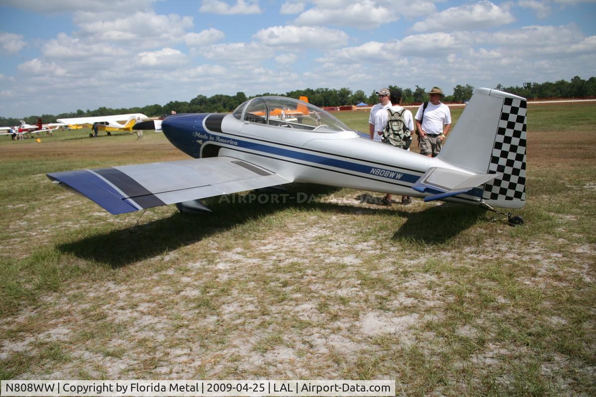 N808WW, 2008 Vans RV-8 C/N 81149, RV-8