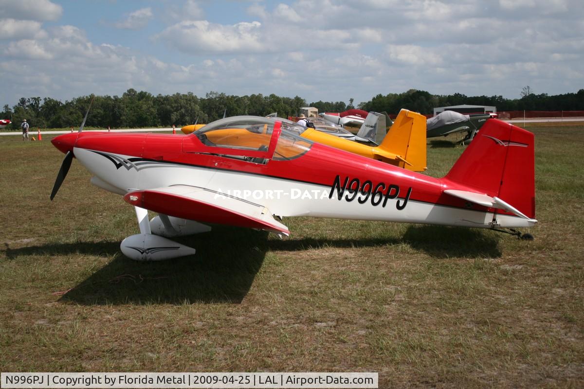 N996PJ, 2002 Vans RV-6 C/N 23456, RV-6