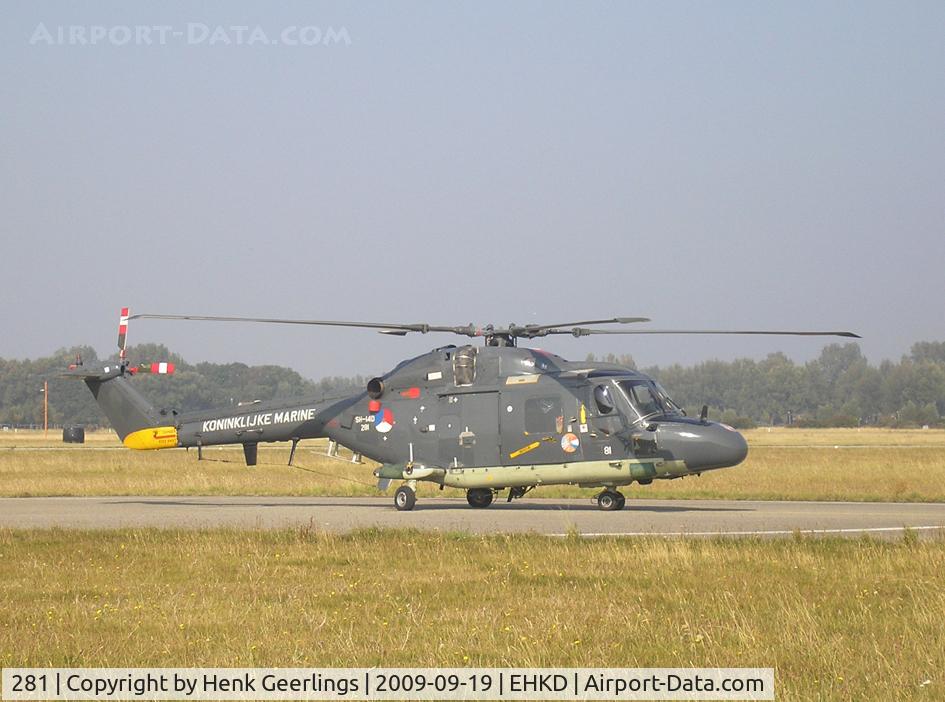 281, Westland SH-14D Lynx C/N 211, Heldair Show Maritiem , Den Helder  19 sep 2009