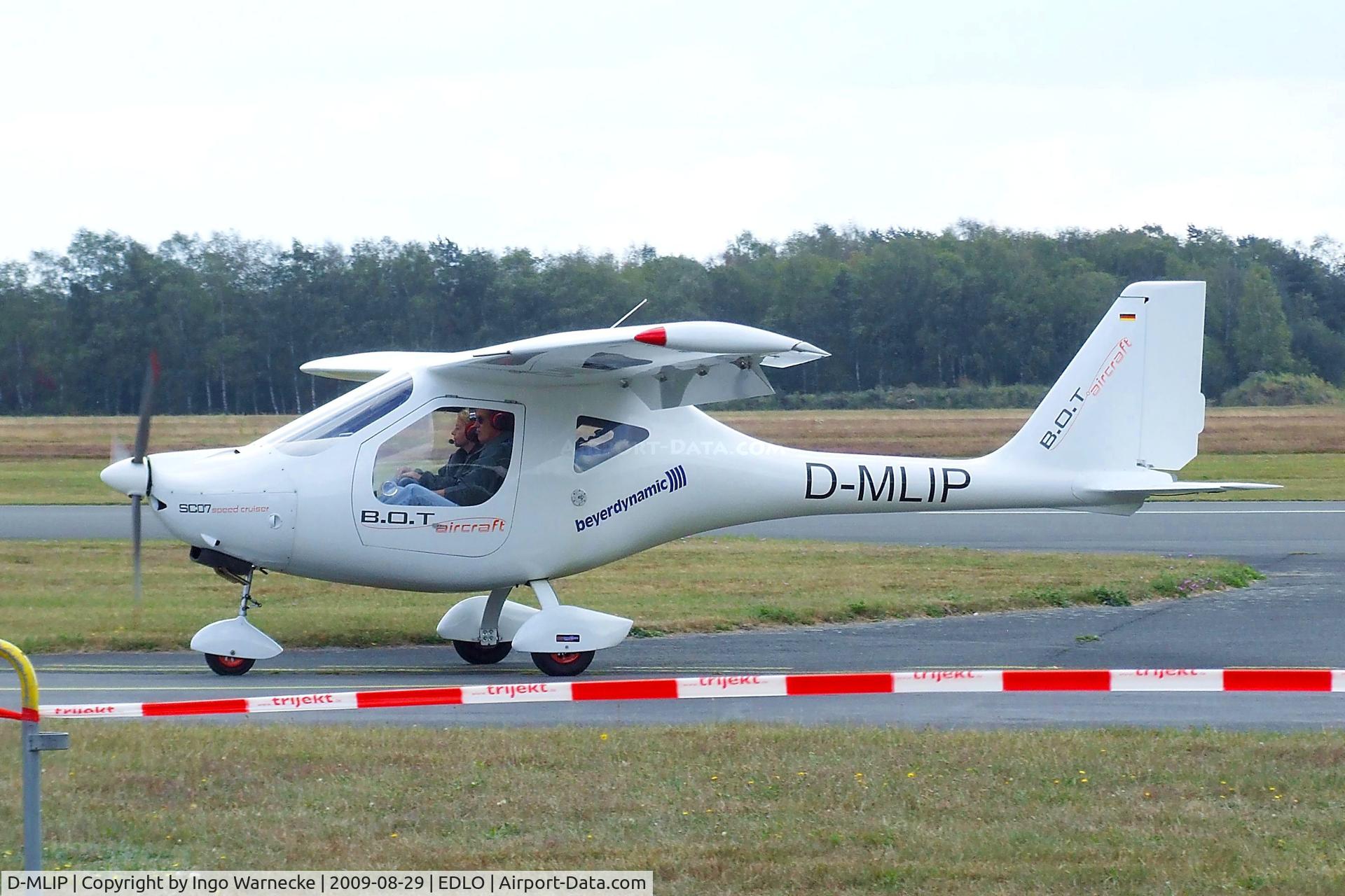 D-MLIP, B.O.T. Aircraft SC07 Speed Cruiser C/N SC07-001, B.O.T. aircraft SC-07 Speed Cruiser  at the 2009 OUV-Meeting at Oerlinghausen airfield