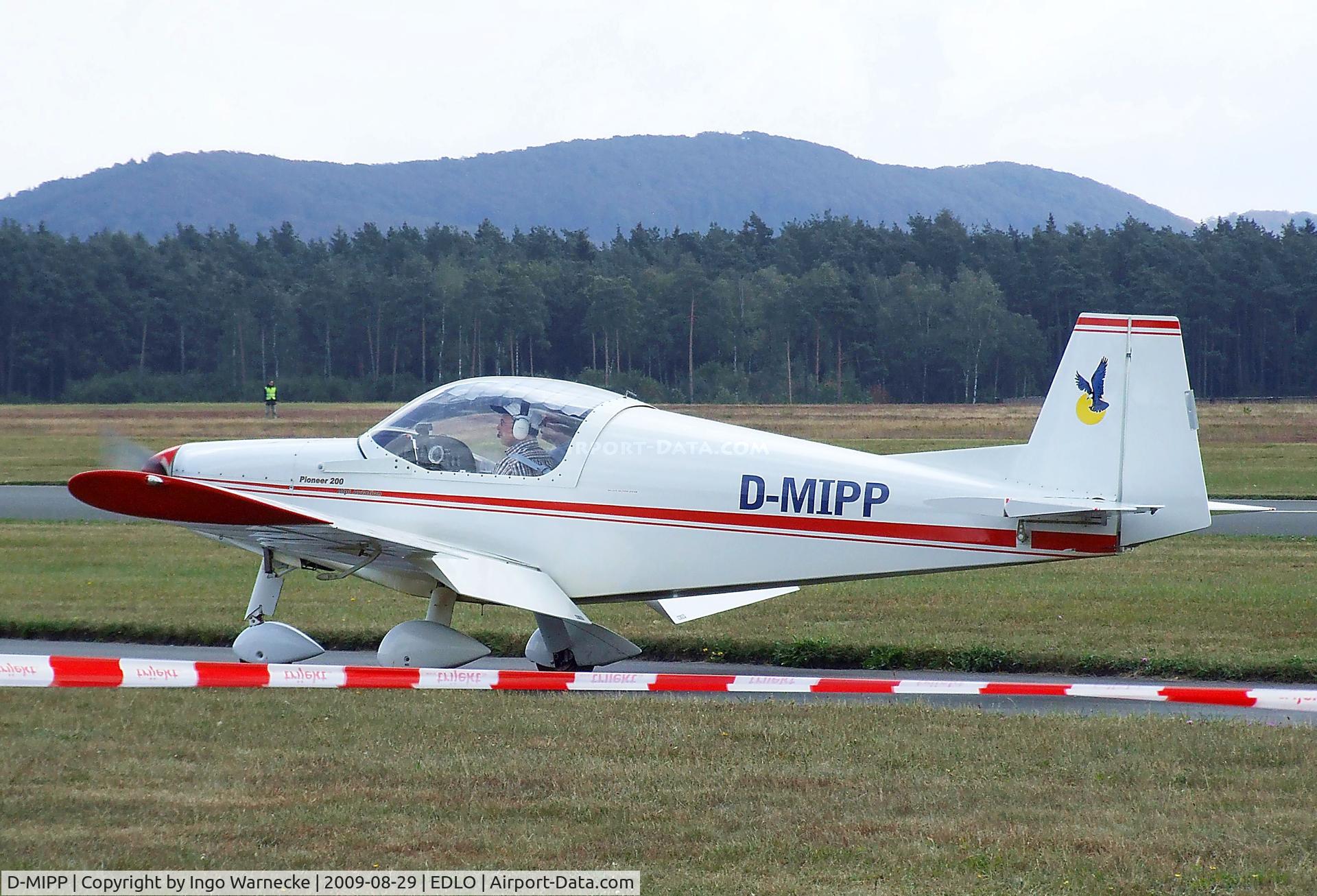 D-MIPP, Alpi Aviation Pioneer 200 C/N Not found D-MIPP, Alpi Aviation Pioneer 200 at the 2009 OUV-Meeting at Oerlinghausen airfield