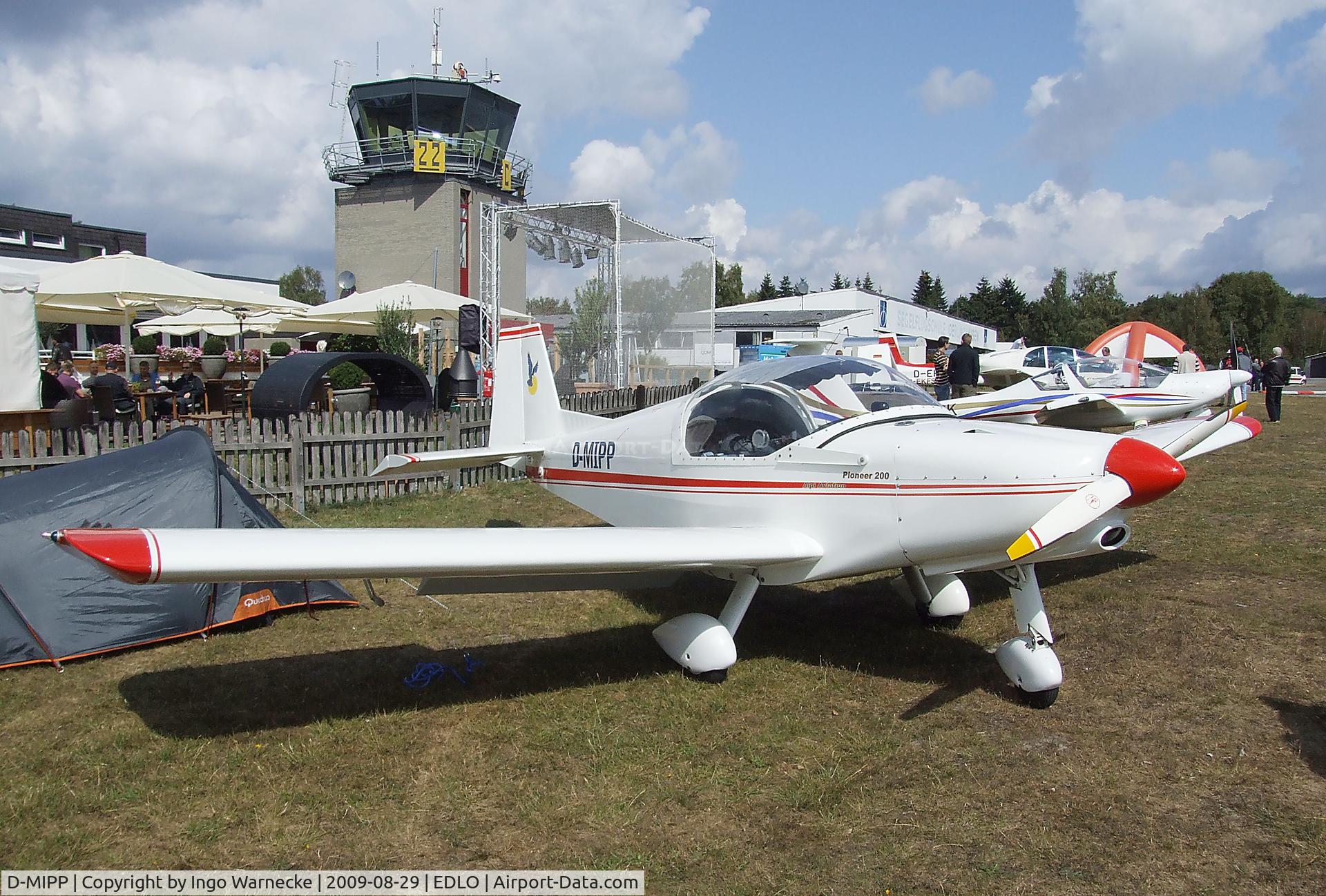 D-MIPP, Alpi Aviation Pioneer 200 C/N Not found D-MIPP, Alpi Aviation Pioneer 200 at the 2009 OUV-Meeting at Oerlinghausen airfield