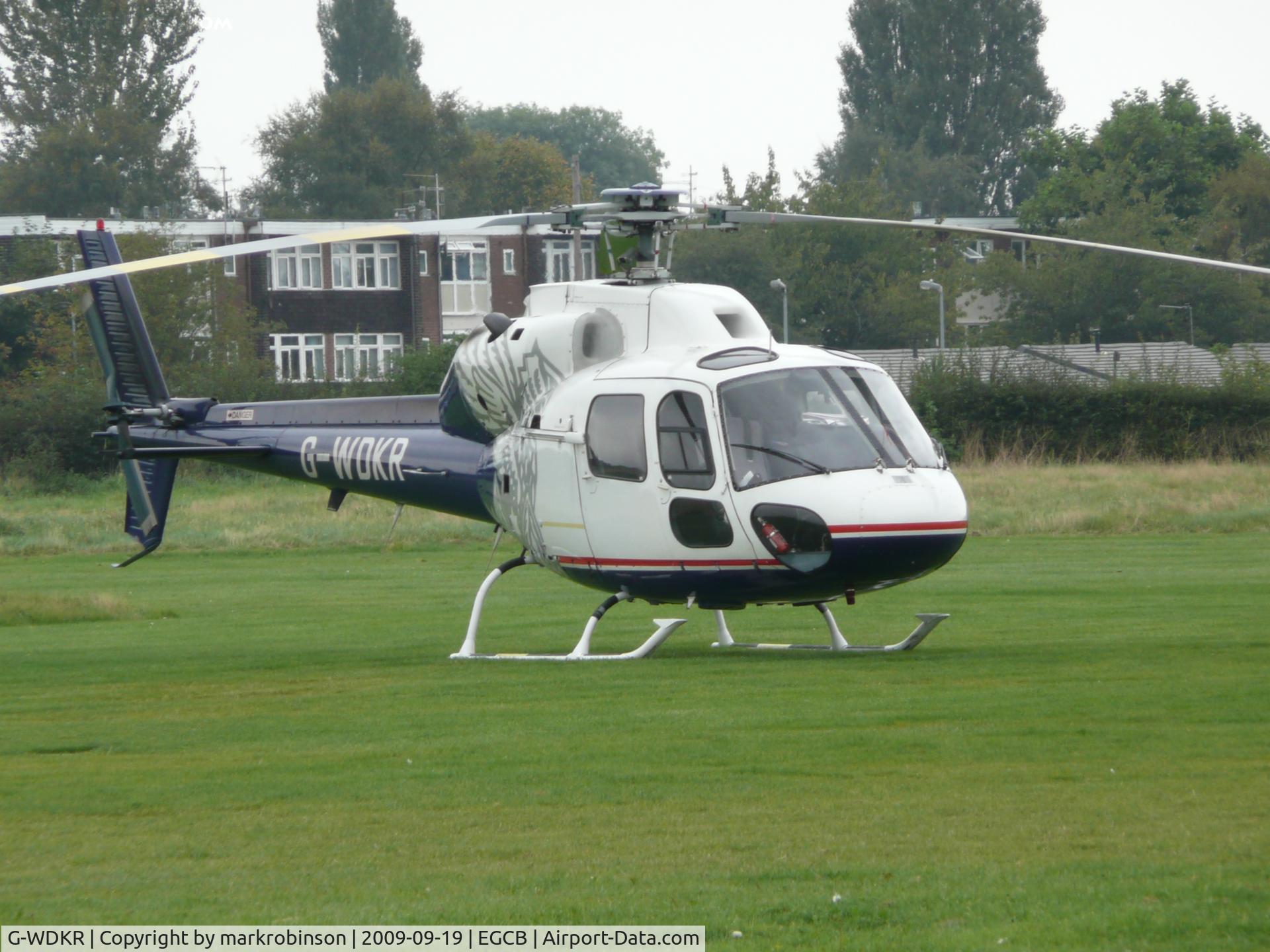 G-WDKR, 1981 Aerospatiale AS-355F-1 Ecureuil 2 C/N 5115, on the ground for some [JAT-A-fuel] did not say all that long.