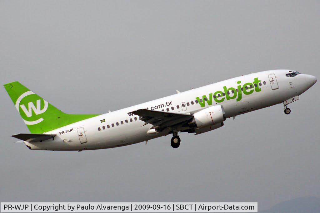 PR-WJP, 1994 Boeing 737-3Q8 C/N 26309, Webjet take-off