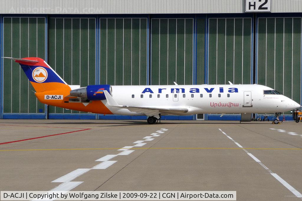D-ACJI, 1998 Canadair CRJ-100LR (CL-600-2B19) C/N 7282, visitor