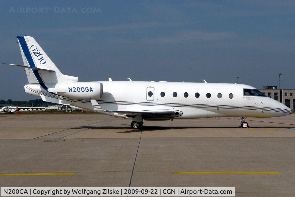 N200GA, 2008 Israel Aircraft Industries Gulfstream 200 C/N 173, visitor