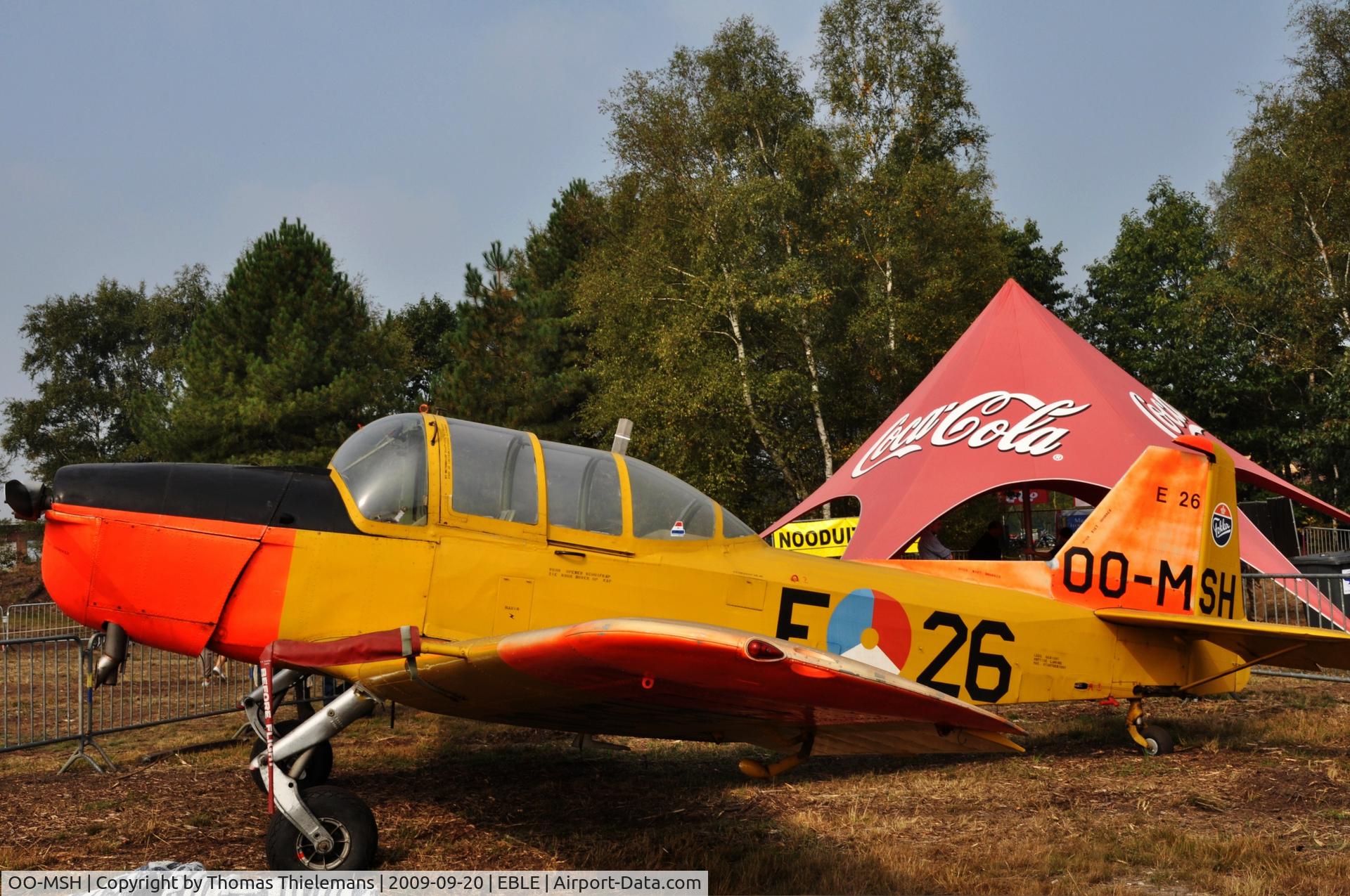 OO-MSH, Fokker S.11-1 Instructor C/N 6269, Sanicole Airshow 2009