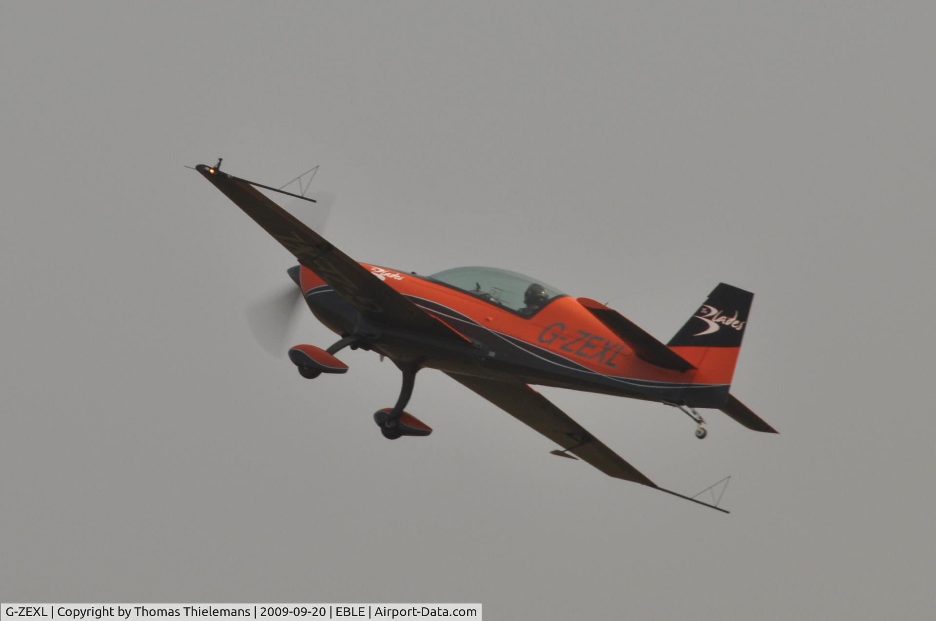 G-ZEXL, 2006 Extra EA-300L C/N 1225, Sanicole Airshow 2009