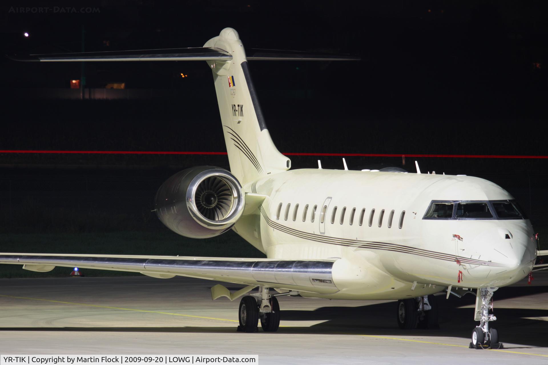 YR-TIK, 2006 Bombardier BD-700-1A10 Global 5000 C/N 9229, .