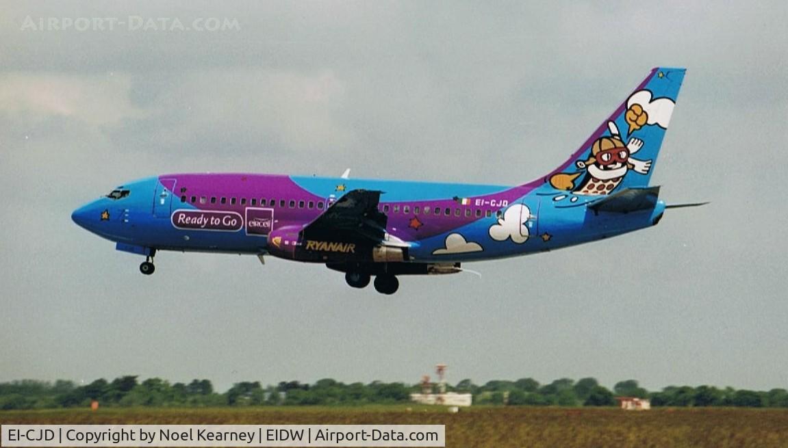 EI-CJD, 1983 Boeing 737-204 C/N 22966, B737-204 c/n 22966 Operated by Ryanair 1994-2002