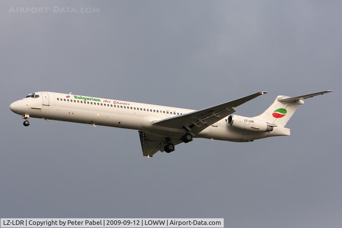 LZ-LDR, 1985 McDonnell Douglas MD-82 (DC-9-82) C/N 49277, VIE09