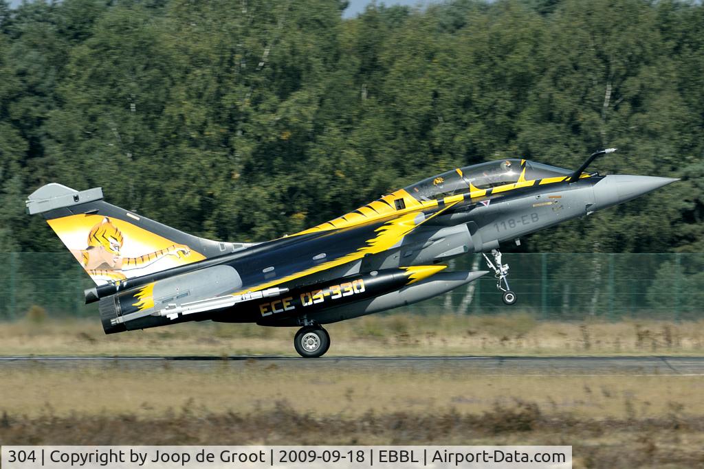 304, Dassault Rafale B C/N 304, ECE05.330 painting of a hybride tiger.