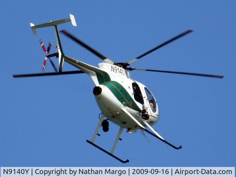 N9140Y, 1996 McDonnell Douglas 369E C/N 0527E, Caught flying over Ocean Beach Pier, San Diego, CA