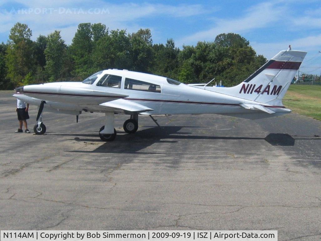 N114AM, 1977 Cessna 310R C/N 310R0887, On the ramp at Cincinnati Blue Ash