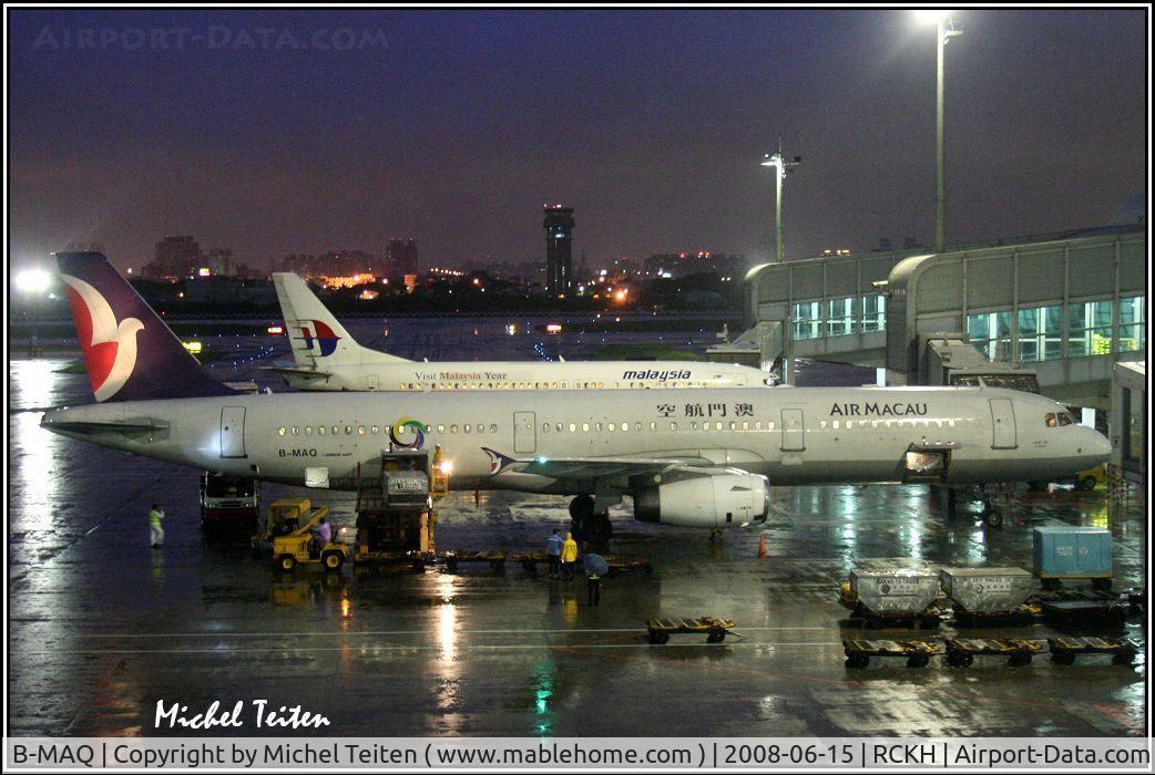 B-MAQ, 2003 Airbus A321-231 C/N 1926, Air Macau