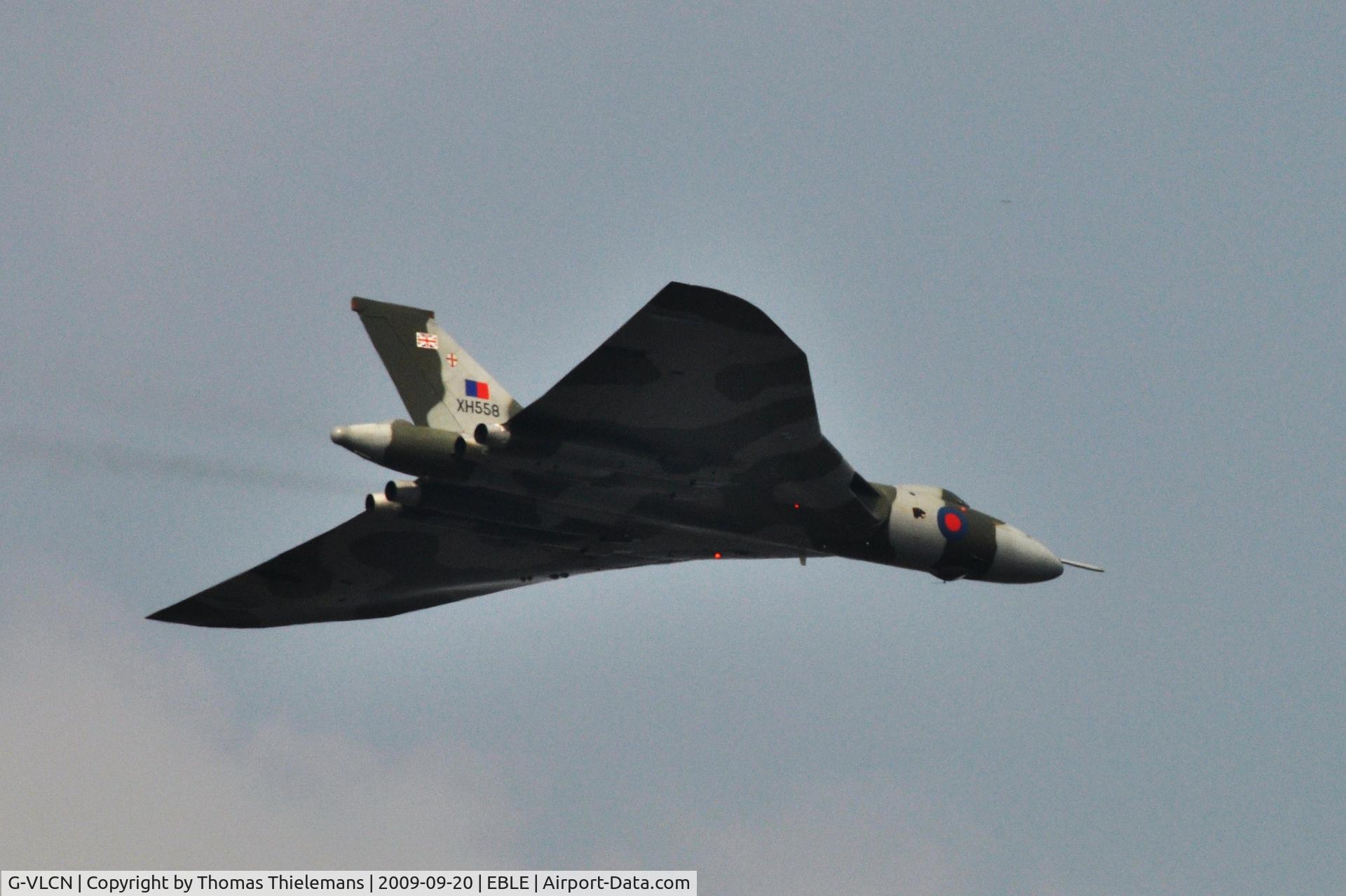 G-VLCN, 1960 Avro Vulcan B.2 C/N Set 12, Sanicole Airshow 2009