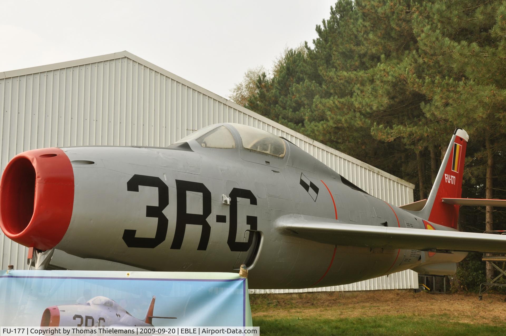 FU-177, 1952 Republic F-84F Thunderstreak C/N Not found (53-6888), Sanicole Airshow 2009