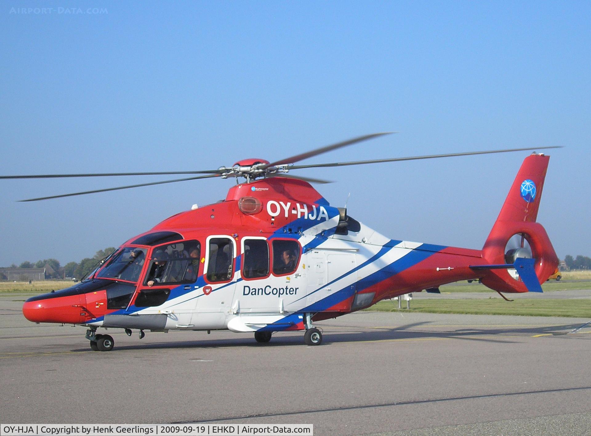 OY-HJA, 2009 Eurocopter EC-155B-1 C/N 6828, Dan Copter ; Heldair Show Maritiem , Den Helder  19 sep 2009