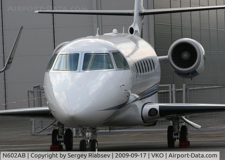 N602AB, 2001 Israel Aircraft Industries Gulfstream 200 C/N 048, JetExpo 2009 Moscow
