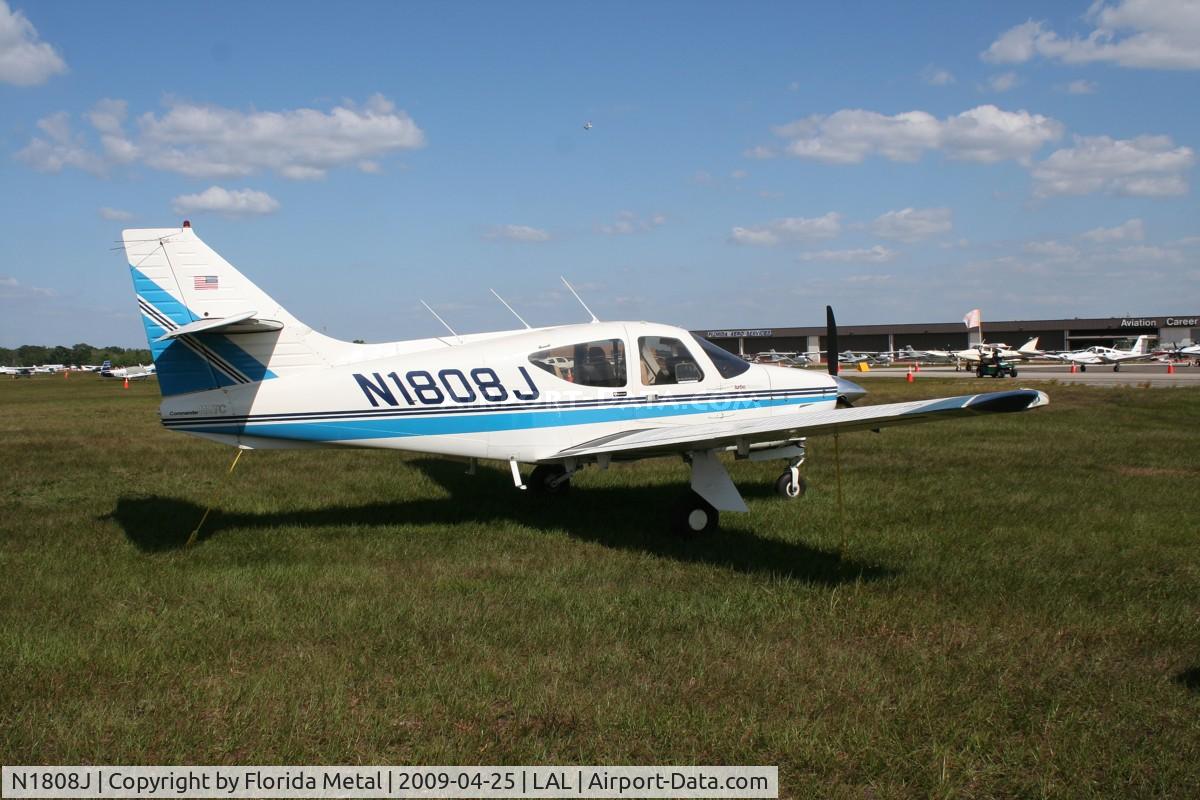 N1808J, 1976 Rockwell International 112TC Commander C/N 13028, Rockwell 112TC