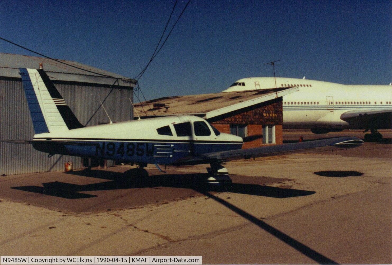 N9485W, 1969 Piper PA-28-235 Cherokee Pathfinder C/N 28-11224, My Dad owned this plane for a long time. This day we were giving it a wash back in 1990. Hanks