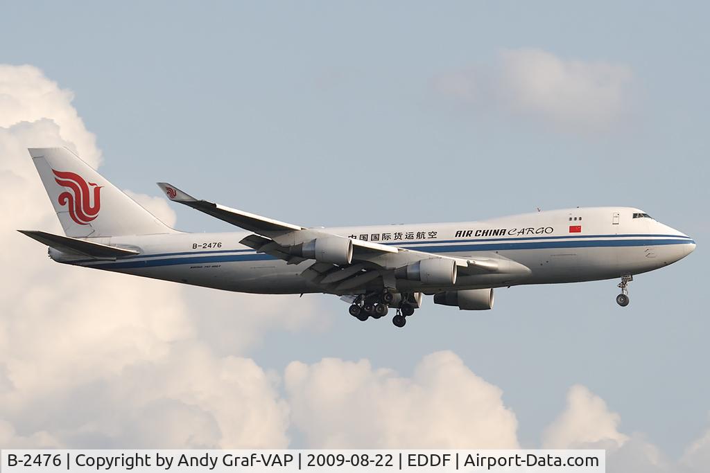 B-2476, 2006 Boeing 747-4FTF/SCD C/N 34240/1373, Air China 747-400