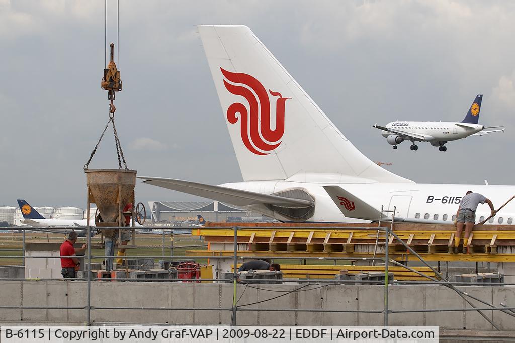 B-6115, 2008 Airbus A330-243 C/N 909, Air China A330-200