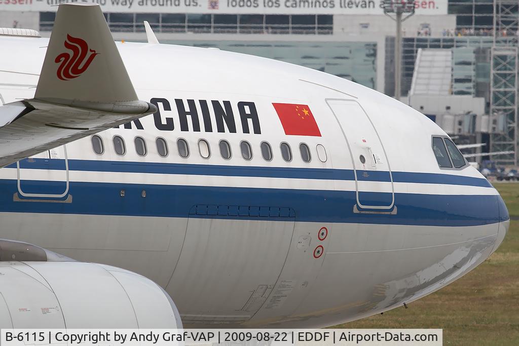 B-6115, 2008 Airbus A330-243 C/N 909, Air China A330-200