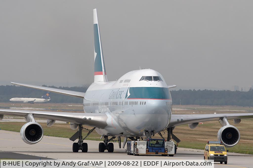 B-HUE, 1993 Boeing 747-467 C/N 27117, Cathay Pacific 747-400