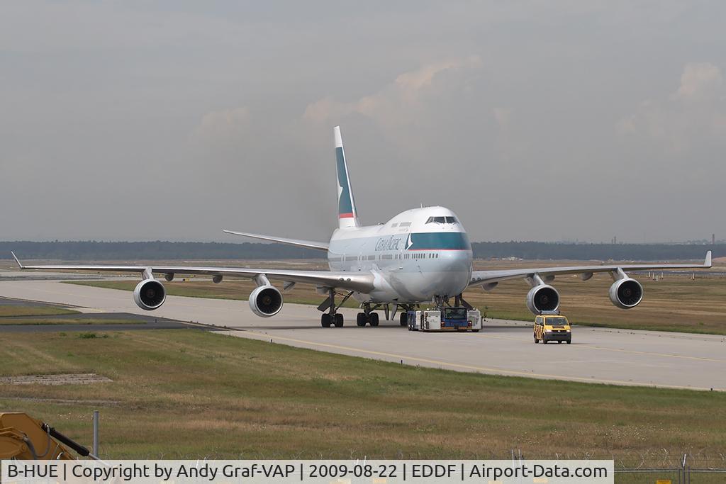 B-HUE, 1993 Boeing 747-467 C/N 27117, Cathay Pacific 747-400