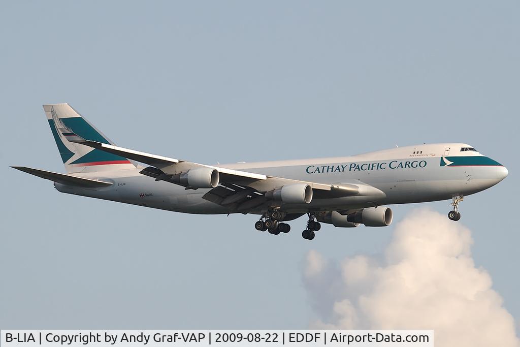 B-LIA, 2008 Boeing 747-467ERF C/N 37299/1404, Cathay Pacific 747-400