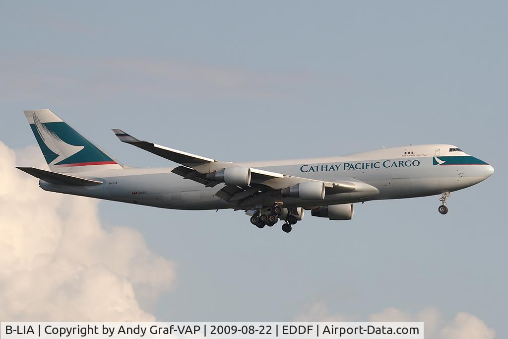 B-LIA, 2008 Boeing 747-467ERF C/N 37299/1404, Cathay Pacific 747-400
