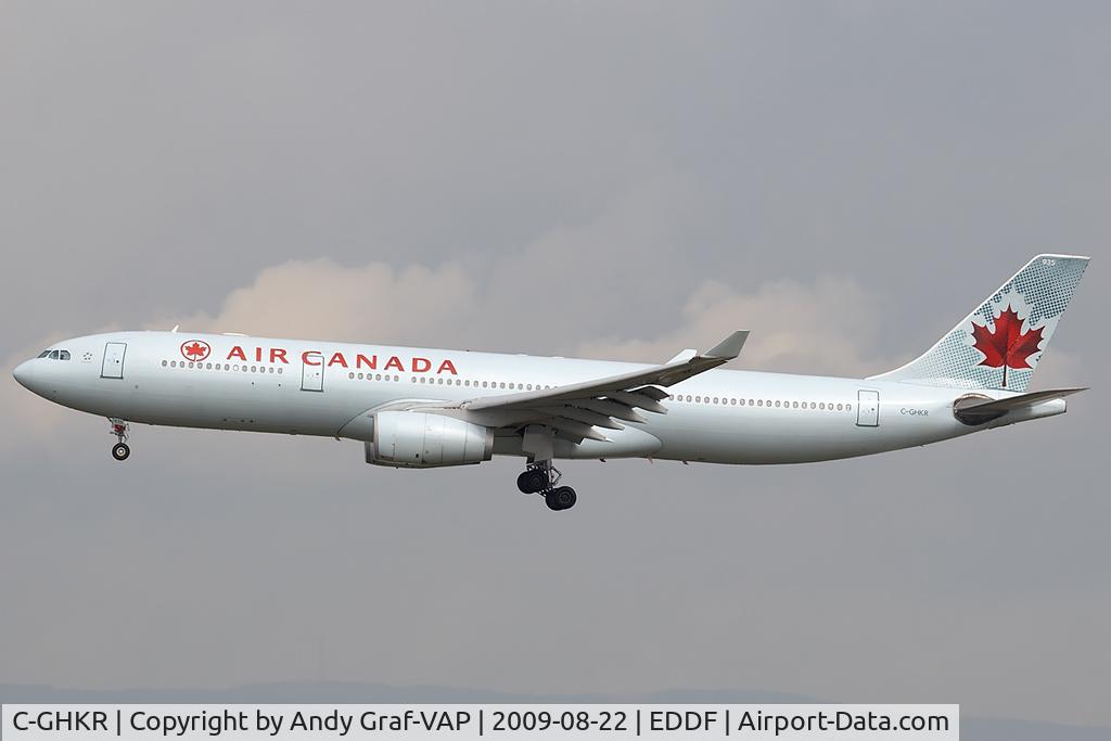 C-GHKR, 2001 Airbus A330-343 C/N 0400, Air Canada A330-300