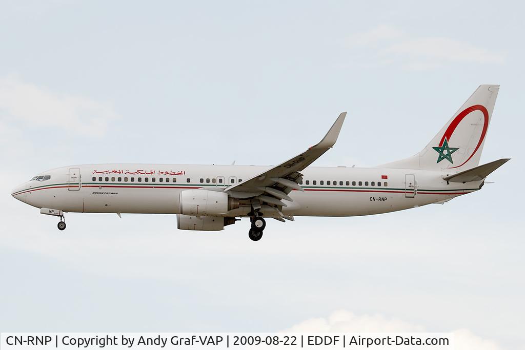 CN-RNP, 2000 Boeing 737-8B6 C/N 28983, Royal Air Maroc 737-800