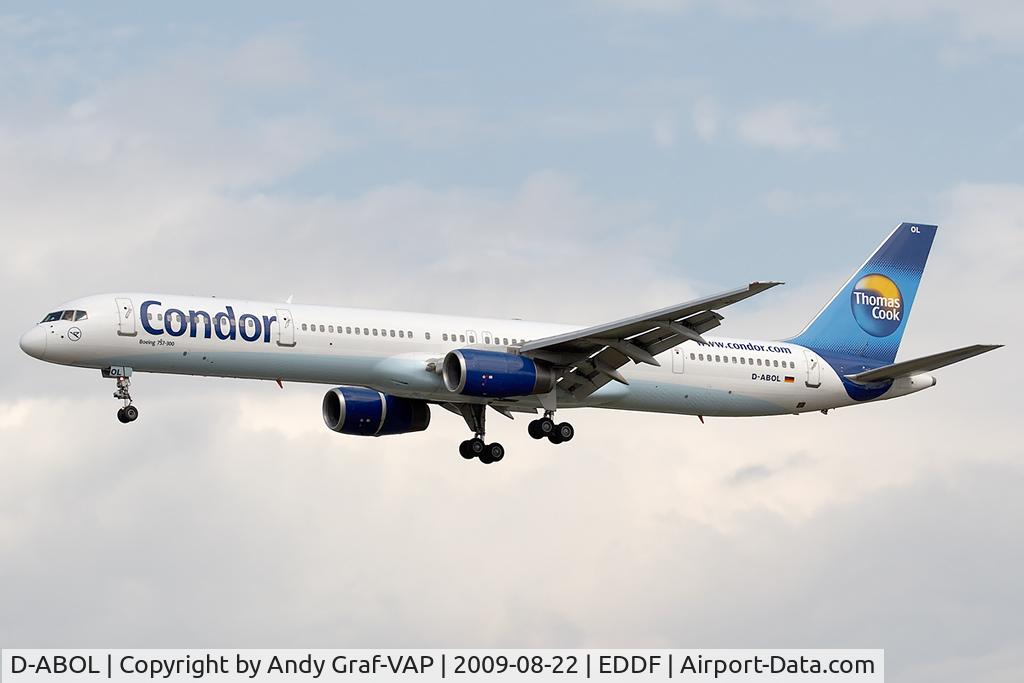 D-ABOL, 2000 Boeing 757-330 C/N 29021, Condor 757-300
