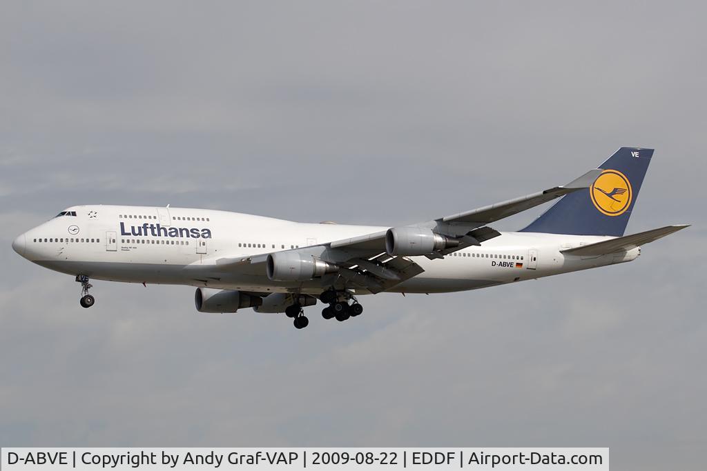 D-ABVE, 1990 Boeing 747-430 C/N 24741, Lufthansa 747-400