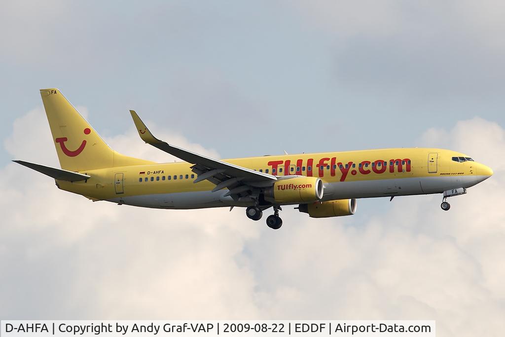 D-AHFA, 1997 Boeing 737-8K5 C/N 27981, TUIfly 737-800