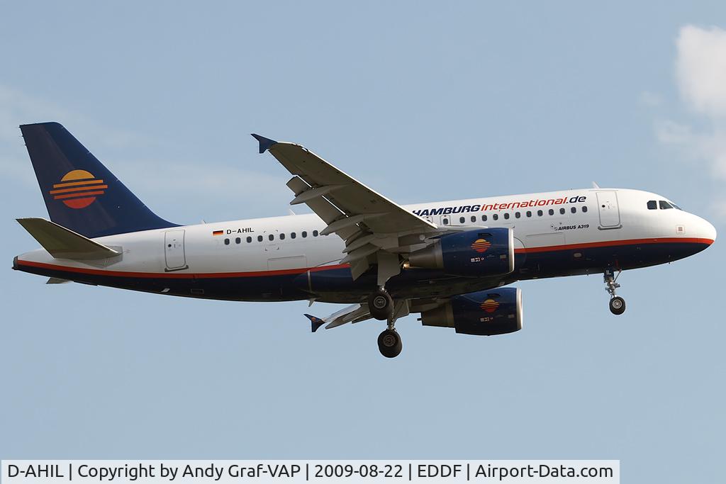 D-AHIL, 2008 Airbus A319-112 C/N 3589, Hamburg International A319