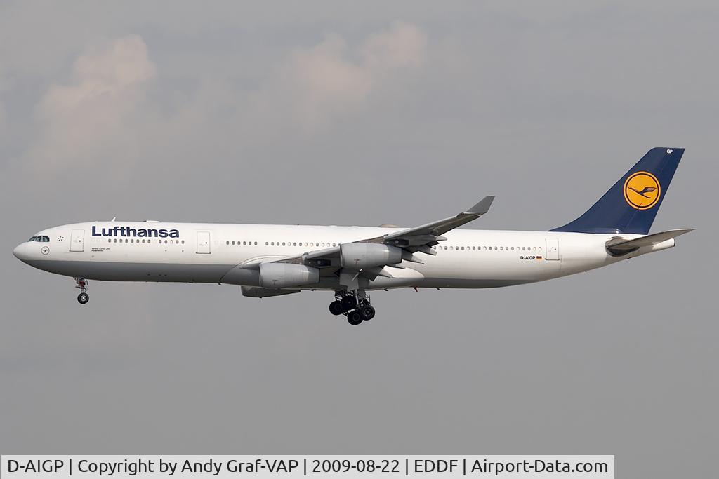 D-AIGP, 1998 Airbus A340-313X C/N 252, Lufthansa A340-300