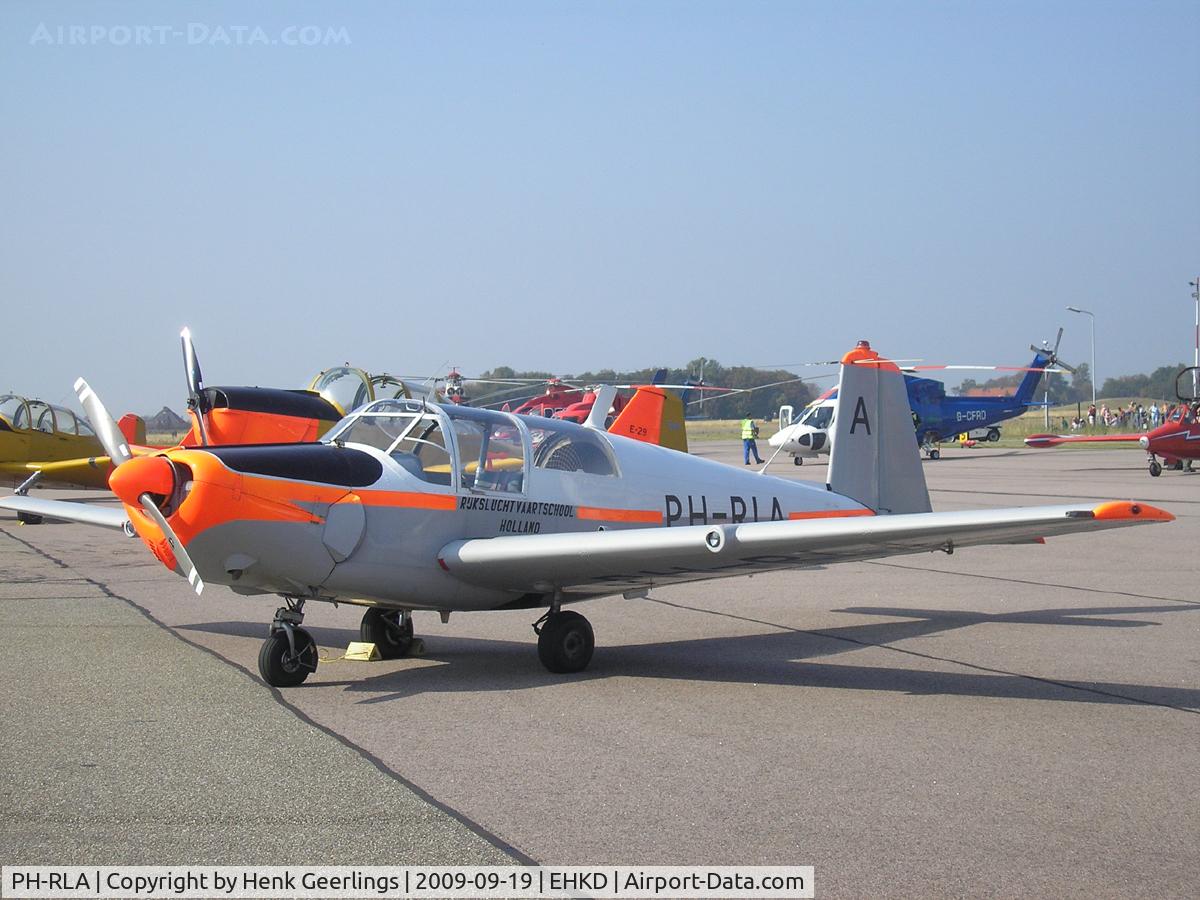 PH-RLA, 1959 Saab 91D Safir C/N 91-367, cs Rijksluchtvaartschool Holland ; Heldair Show Maritiem , Den Helder  19 sep 2009