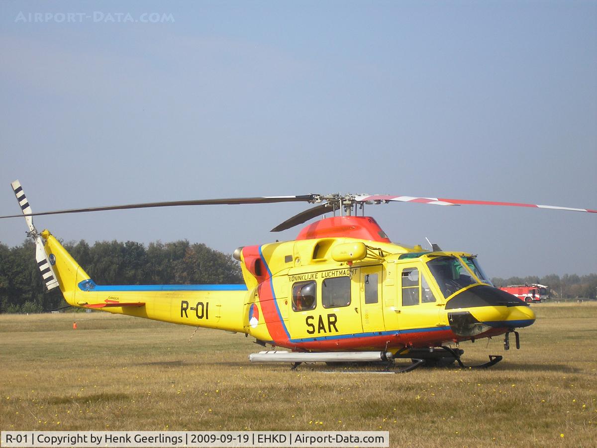 R-01, Agusta AB-412SP C/N 25630, SAR Helicopter RNLAF ; Heldair Show Maritiem , Den Helder  19 sep 2009