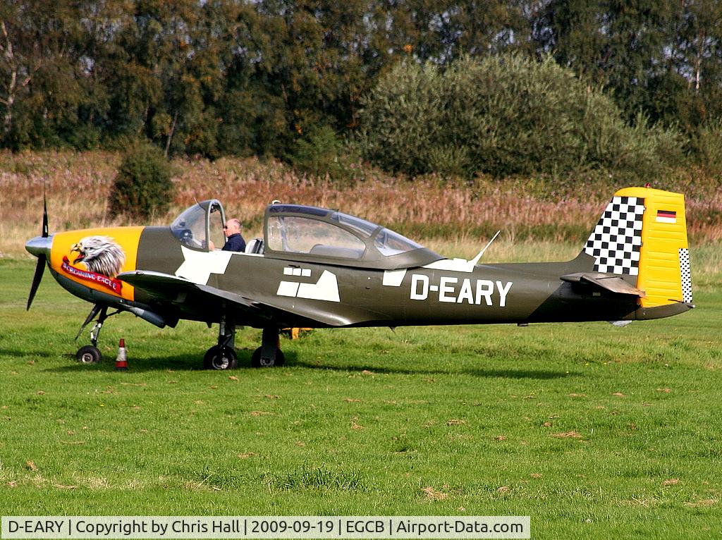 D-EARY, 1959 Piaggio P-149D C/N 057, Barton Fly-in and Open Day