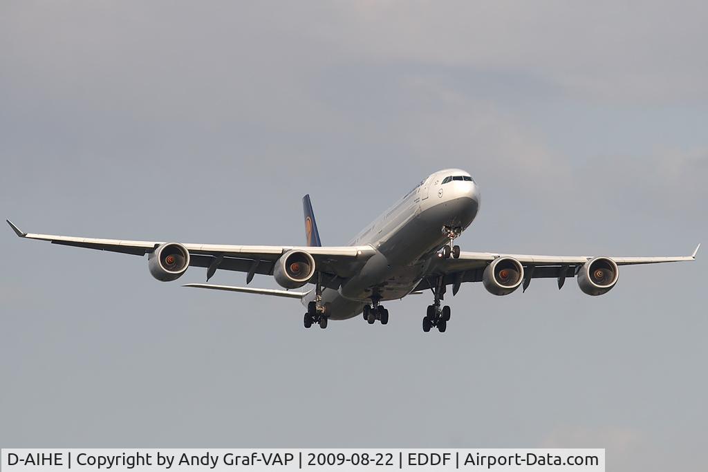 D-AIHE, 2003 Airbus A340-642 C/N 540, Lufthansa A340-600