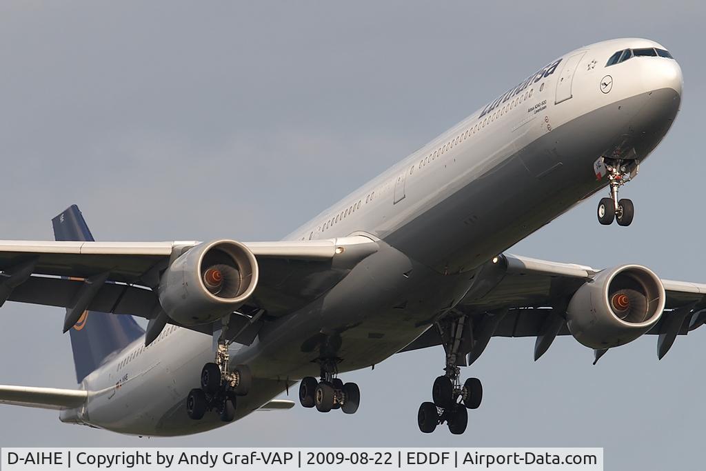 D-AIHE, 2003 Airbus A340-642 C/N 540, Lufthansa A340-600