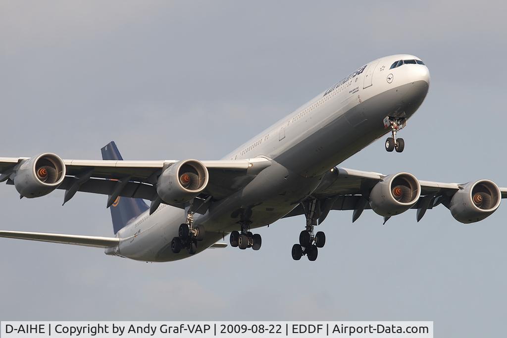 D-AIHE, 2003 Airbus A340-642 C/N 540, Lufthansa A340-600