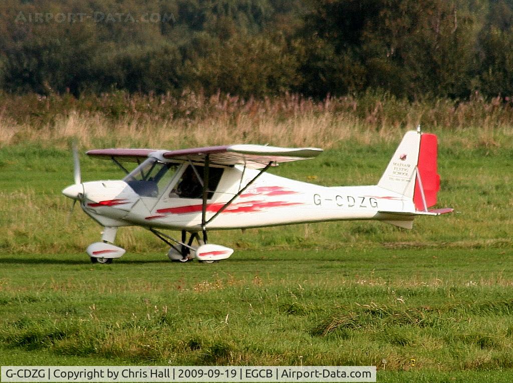 G-CDZG, 2006 Comco Ikarus C42 FB80 C/N 0604-6808, Barton Fly-in and Open Day